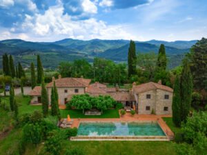 affascinante casa toscana con vista firenze
