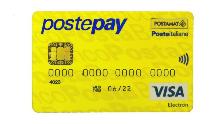 carta postepay con euro e bancomat