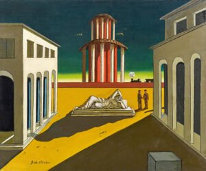 dipinto metafisico di giorgio de chirico