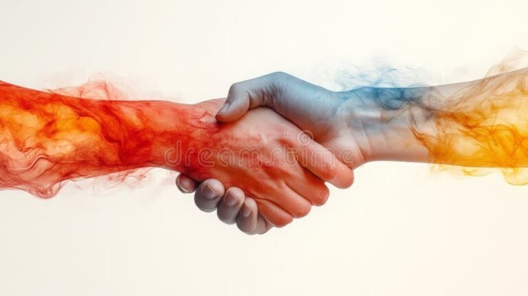 Come Scoprire Se Due Numeri Sono in Contatto Direttamente 2 due mani che si stringono simbolicamente