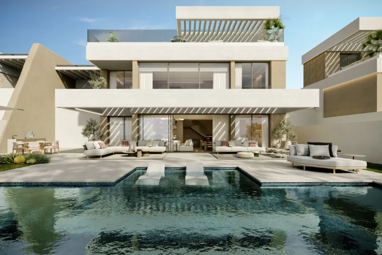 esterno moderno agenzia immobiliare la base este