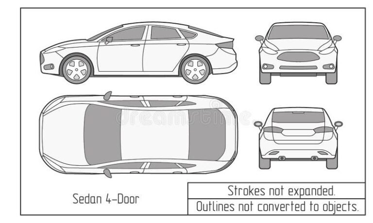 figura di unauto con bollo evidenziato