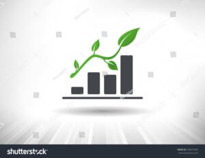 grafici con simboli di sostenibilita verde