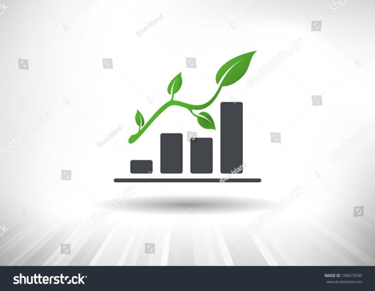 grafici con simboli di sostenibilita verde