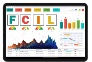 grafico finanziario digitale con dati in tempo reale