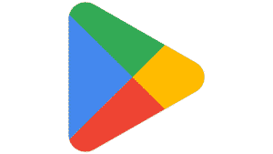 icona google play con carte di credito colorate