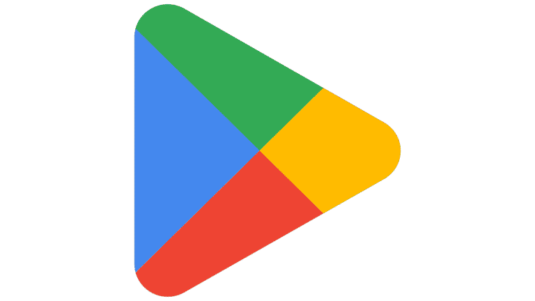 icona google play con carte di credito colorate