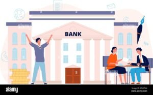 imprenditore felice che firma contratto prestito