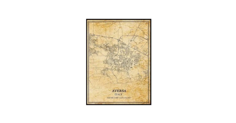 mappa dettagliata della citta di aversa