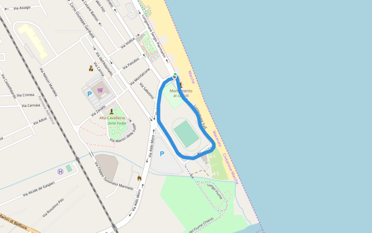 Dove si Trova L’Agenzia Credem A Civitanova Marche 10 mappa dettagliata di civitanova marche urbana