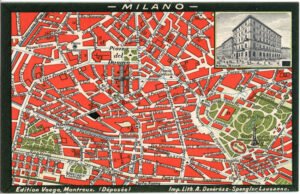 mappa dettagliata di milano con via marco dagrate