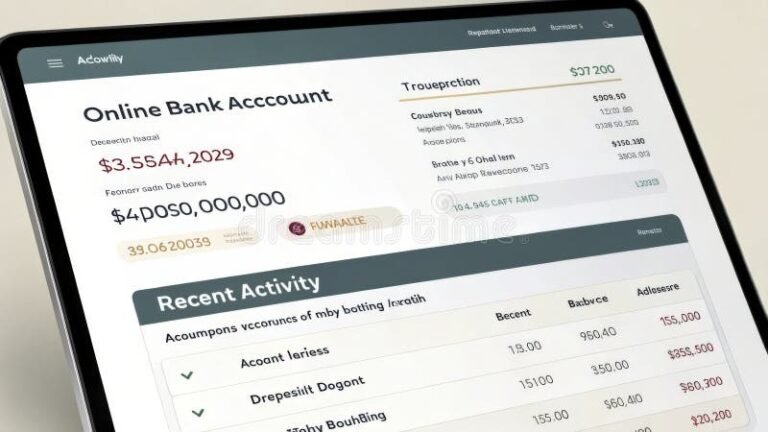 Cosa Significa Esattamente Saldo Contabile Nei Conti Bancari 10 movimenti bancari su schermo digitale