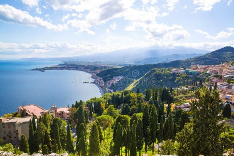 panorama imprenditoriale con vista su sicilia