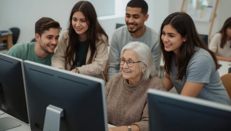 Cos'è un'organizzazione non a scopo di lucro e come funziona 1 volontari che collaborano in un progetto comunitario